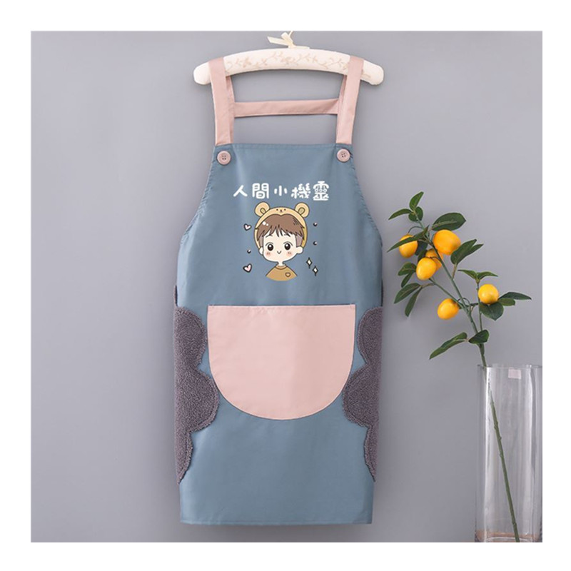 漂亮洋氣的圍裙情侶家用廚房背心式網(wǎng)紅同款2023新款罩衣做飯衣服