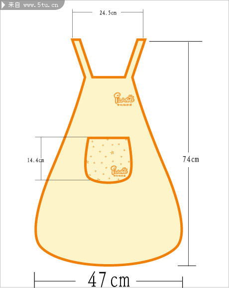 原創(chuàng)圍裙矢量素材