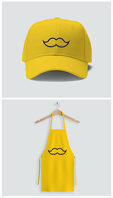 圍裙樣機專題模板-圍裙樣機