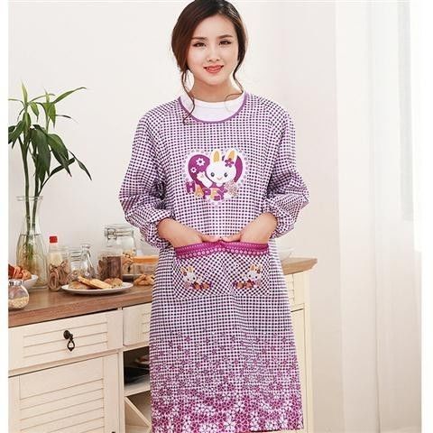 時尚女士蕾絲花邊圍裙女防水漂亮荷葉邊廚房家用韓版北歐工作做飯