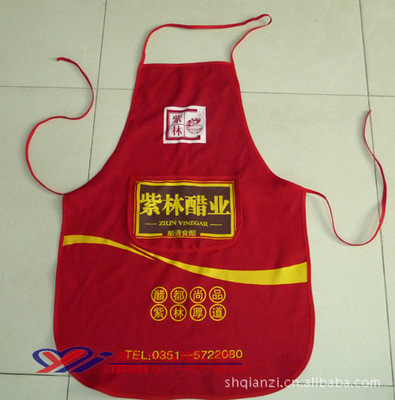 【上海實體工廠專業訂做各種產品促銷廣告防水圍裙】價格,廠家,圖片,制服、工作服,上海淺紫實業-